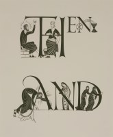 Lot 77 - Eric Gill (1882-1940)
'THEN' (THE WOMAN OF SAMARIA);  'AND' (THE WOMAN TAKEN IN ADULTERY) from 'THE FOUR GOSPELS'
Wood engraving