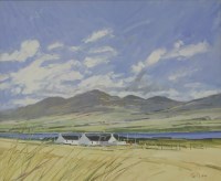 Lot 274 - Robert Kelsey (b.1949)
'CLOUDS OVER THE PAPS OF JURA'
Signed l.r.