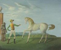 Lot 226 - Ronald George Ferns (1925-1997)
'MORNING ON THE DOWNS'
Oil on canvas
63 x 76cm