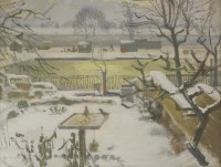 Lot 151 - Richard Murry (1902-1984)
BIRD TABLE IN SNOW