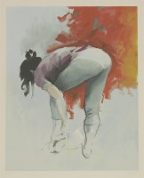 Lot 121 - Donald Hamilton Fraser RA (1929-2009)
A SEATED DANCER;
A DANCER PUTTING ON HER SHOE
Two limited edition reproductions printed in colours