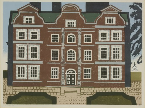 Lot 5 - Edward Bawden RA (1903-1989)
'KEW PALACE'
Lithograph printed in colours