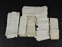 Lot 1236 - A large quantity of linen bed sheets and pillowcases