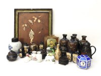 Lot 289 - A quantity of cloisonne and satsuma wares