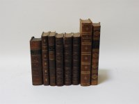 Lot 323 - A collection of leather bound books