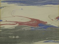 Lot 153 - Sir William Russell Flint RA PRWS (1880-1969)
DESIGN FOR MARBLE PAPER
Two