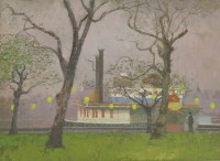 Lot 203 - Lionel Bulmer (1919-1992)
'PLEASURE STEAMER ON THE BANKS OF THE THAMES'
Oil on board
26 x 35cm

*Artist's Resale Right may apply to this lot.