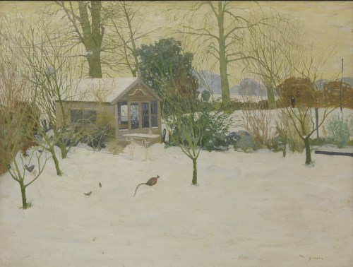 Lot 209 - Margaret Green (1925-2003)
'SNOW IN WINTER'
Signed l.r.
