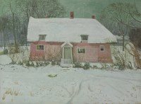 Lot 210 - Margaret Green (1925-2003)
'HOME IN WINTER