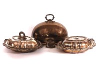 Lot 251 - Two early 19th century Sheffield plate vegetable serving dishes by Matthew Boulton