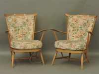 Lot 754 - A pair of Ercol armchairs