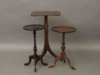 Lot 616 - A 19th century tripod table