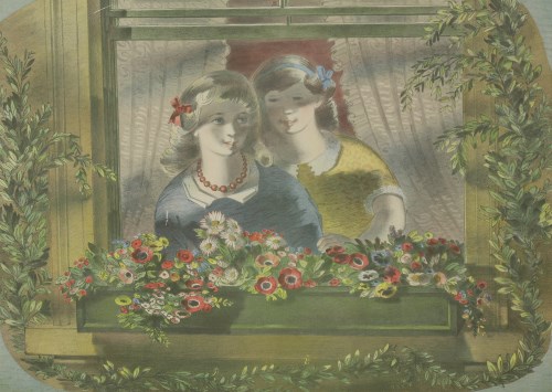 Lot 103 - Barnett Freedman (1901-1958)
'WINDOW BOX'
Lithograph printed in colours