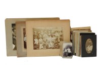 Lot 145 - A quantity of late 19th century/early 20th century photographs and albums
