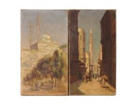 Lot 605 - Paul Smyth
EGYPTIAN SCENES
A pair