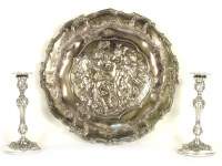 Lot 264 - A 19th Century silver plated charger