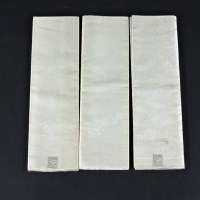 Lot 480 - Three linen damask tablecloths