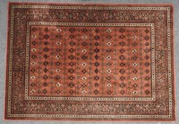 Lot 730A - A Persian Hamadan rug (red ground)