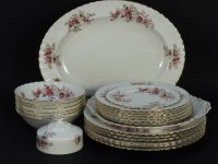 Lot 391 - A Royal Albert 'Lavender Rose' dinner service