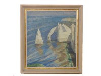 Lot 652 - John Busby (1928-2015)
CHALK CLIFFS
oil on canvas
64 x 56cm