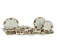 Lot 461 - Royal Albert 'Old Country Roses' dinner service for six