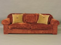 Lot 691 - Two similar modern sofas