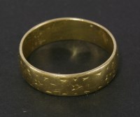 Lot 49A - A 22ct gold wedding ring