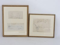 Lot 657 - Edward William Cooke (1811-1880)
THREE MARINE STUDIES
One dated May 1859