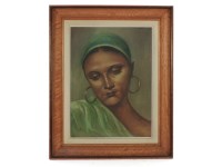 Lot 586 - L... Pipyn
PORTRAIT OF A GIRL
Signed l.l.