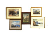 Lot 574 - T S Robins (19th century)
FIGURES ON THE COAST
Signed l.r.