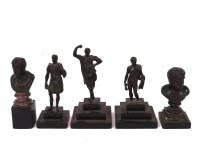 Lot 195 - Three Grand Tour bronze figures