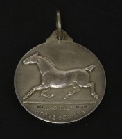 Lot 95 - A silver Hackney Horse Society medal