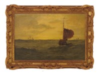 Lot 631 - Tom Seymour (1844-1904)
'SUN RISE NORTH SEA'
signed l.l.