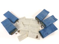 Lot 93 - A collection of packets containing various size silver beads
