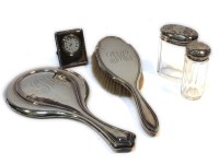 Lot 115 - A collection of early 20th century silver dressing table items