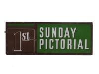 Lot 396 - 1st Sundry Pictorial
Enamel sign
107cm x 38cm