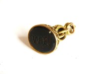 Lot 47 - A 9ct gold bloodstone seal