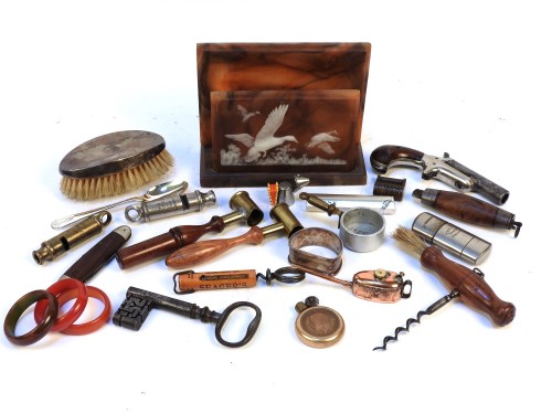 Lot 134 - Sundries: powder and shot measures