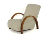 Lot 505 - An Art Deco oak armchair