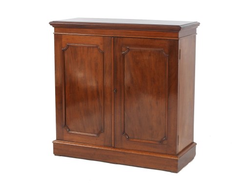 Lot 421 - A Victorian mahogany side cabinet