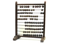 Lot 226 - Assorted items to include; an antique abacus