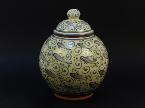 Lot 325 - A Coxwold Pottery jar and cover