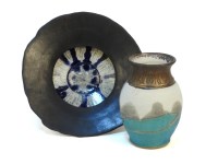 Lot 326 - A Chris Bramble studio pottery vase