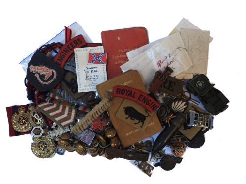 Lot 161 - A collection of British WWII military badges
