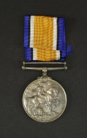 Lot 126 - A First World War service medal