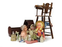 Lot 205 - A collection of half dolls
