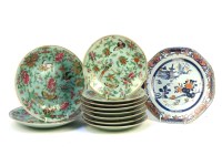 Lot 263 - Ten Chinese famille rose dishes