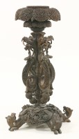 Lot 571 - An Anglo-Indian hardwood stand