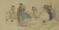 Lot 351 - Madeline Green (1884-1949) DANCERS Signed l.r.