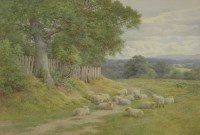 Lot 335 - Charles James Adams (1859-1931)
SHEEP IN A FIELD
Watercolour
26 x 36.5cm

Provenance: The estate of the artist's daughter